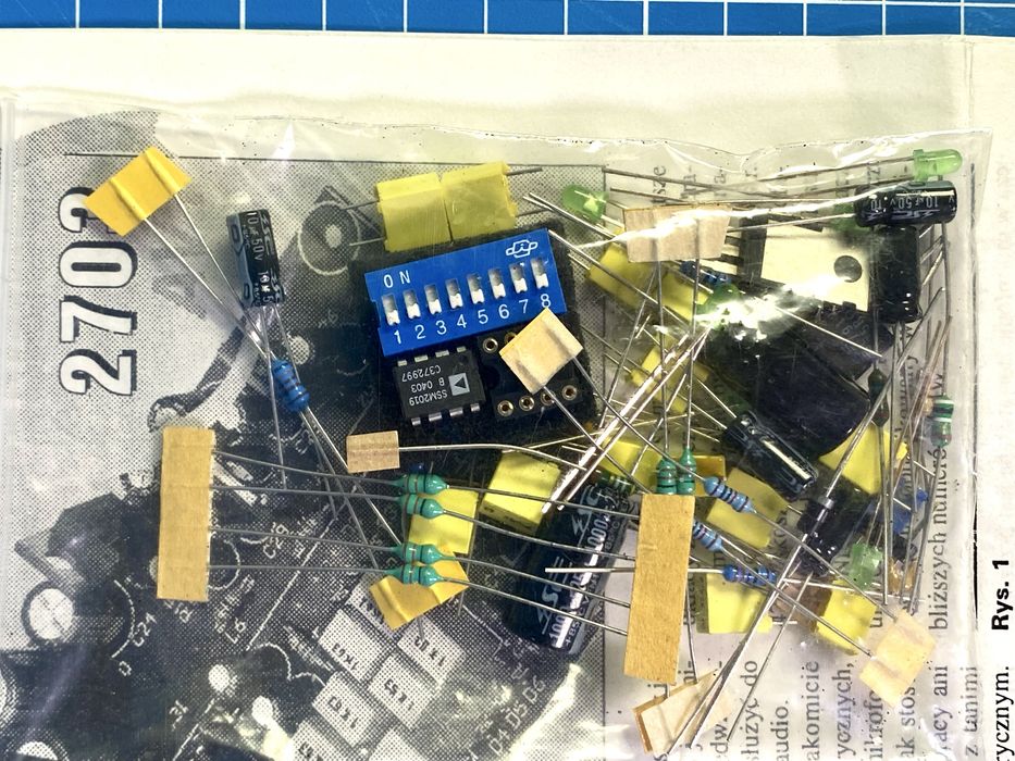 Przedwzmacniacz mikrofonowy Analog Devices SSM2019 kit AVT 2703