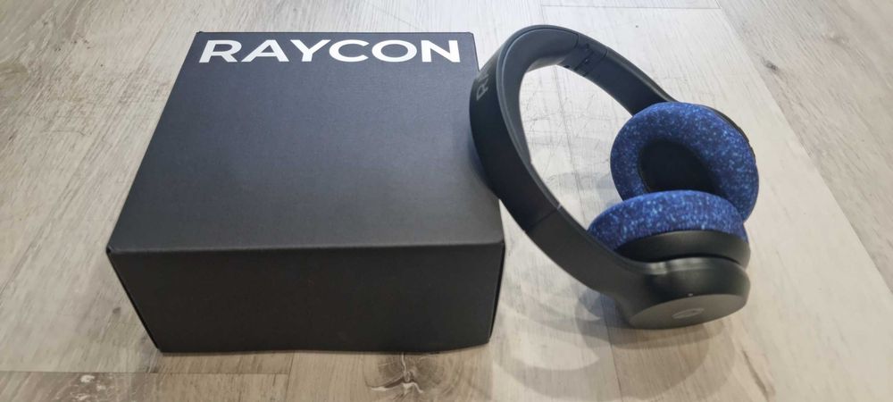 Оригінал Raycon RBH841 Fitness Headphones Bluetooth навушники ANC активное шумоподавлення спорт наушники AUX USB-C змінні амбушури чохол оригинал