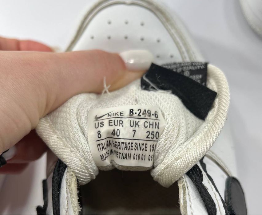 Кроссовки Nike Air Force 1 Shadow Black/White (40 р / 25 см)