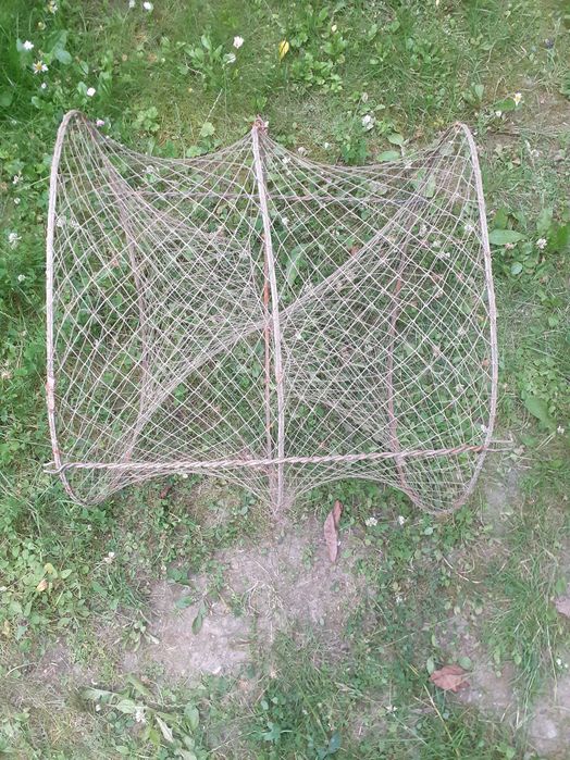siatka do połowu ryb, prl, retro