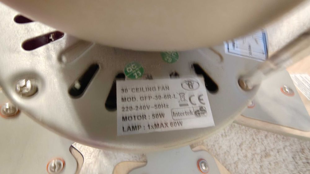 Wentylator sufitowy Westinghouse Turbo Swirl