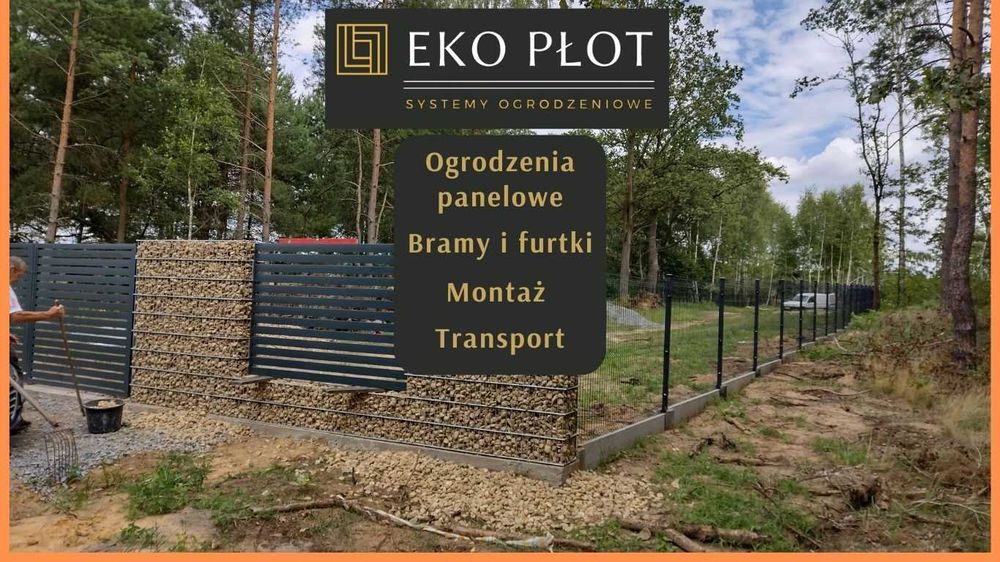 Ogrodzenia panelowe | Słupki | Bramy | Furtki | Transport | Montaż