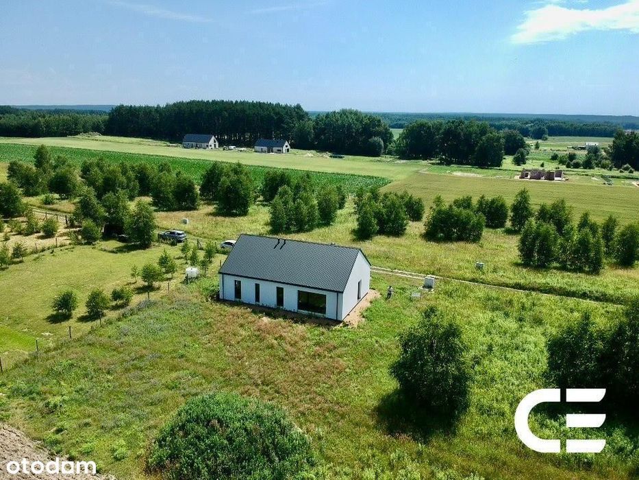 Nowoczesny dom przy lesie | 100 m² | 1027 m²