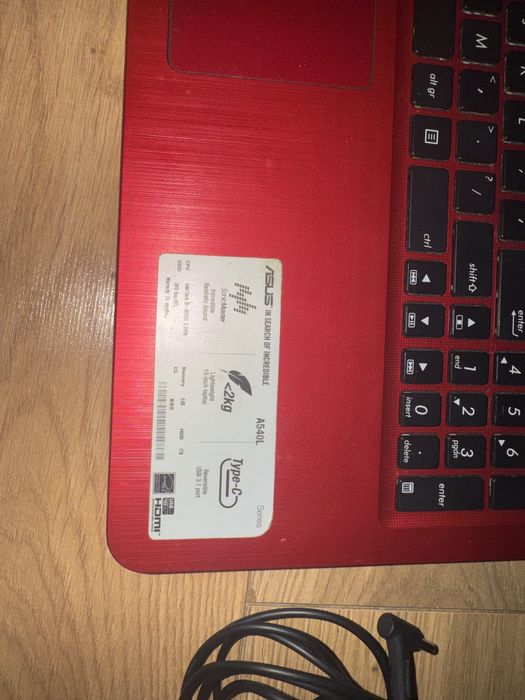 Laptop Asus A540L