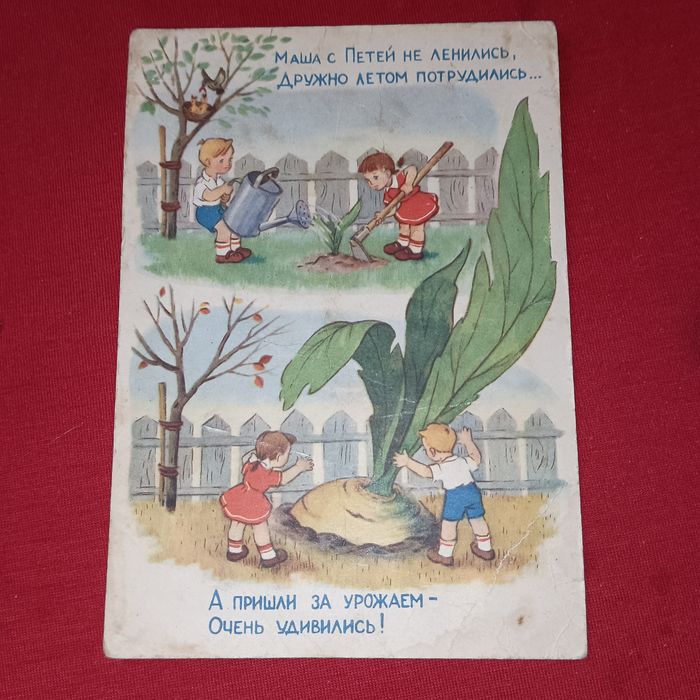 Открытки ссср чистые