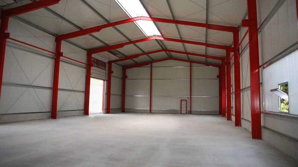 hala stalowa 12x25 konstrukcja metalowa 12x30 wiata hala 10x20