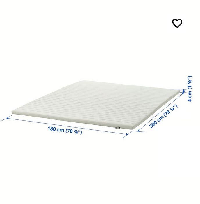 Topper ikea NÄSFJÄLLET