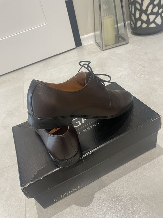 Buty ze skóry Elegeant rozmiar 37
