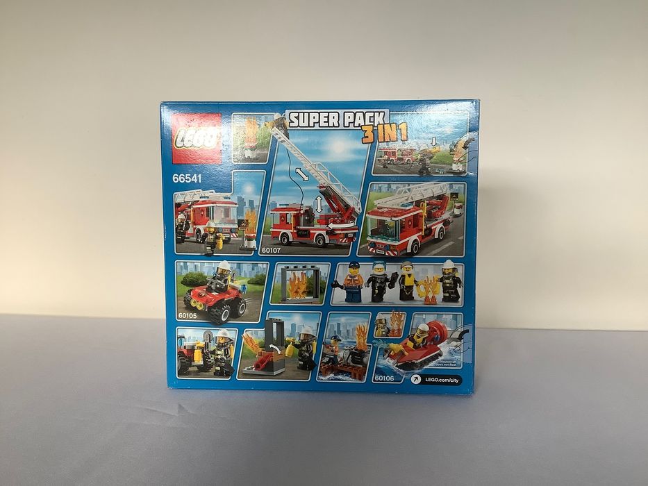 Nowe Lego : 66541 City Fire Value Pack