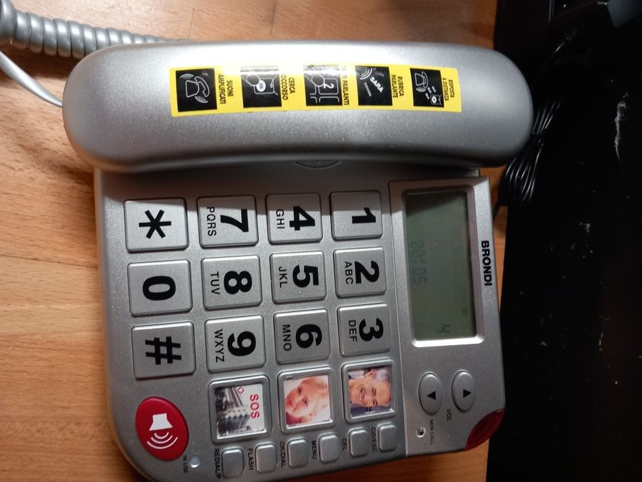 Telefon dla seniora BRONDI SUPER BRAVO PLUS