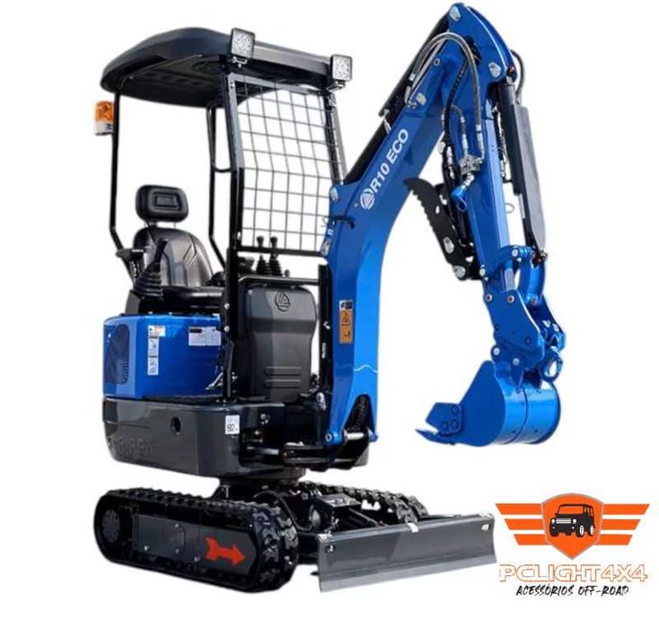 Miniexcavador Rippa R10 Eco (1 ton) – Edição Especial Equipado