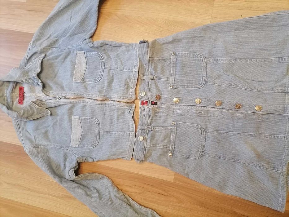 Jeansowy komplet rozmiar L
