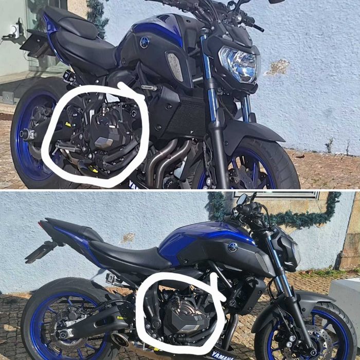 Yamaha MT 07 - Tracer - XSR. Peças e acessórios