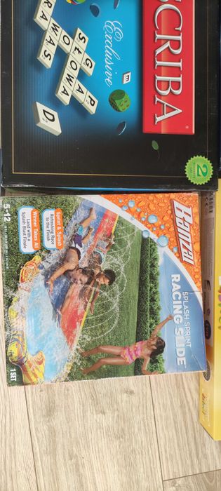 Gra milionerzy, scribe, zjeżdżalnia wodna