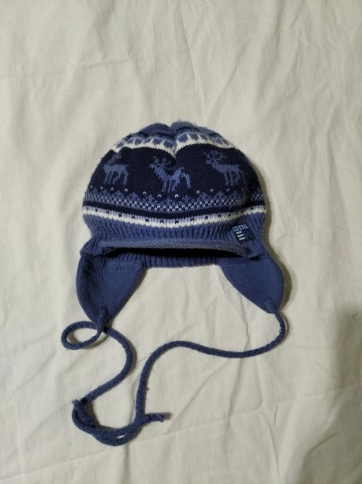 Шапочка зимова хлопчикам.