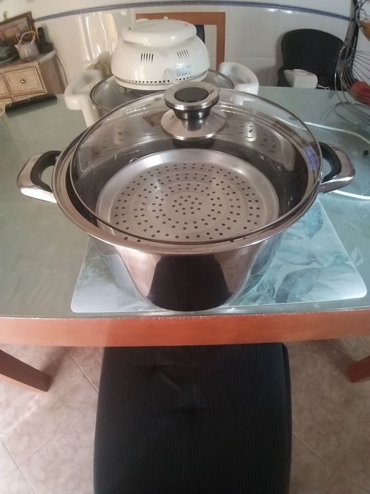 Panela cozinhar ar ventilado com resistência  ,marca italiana