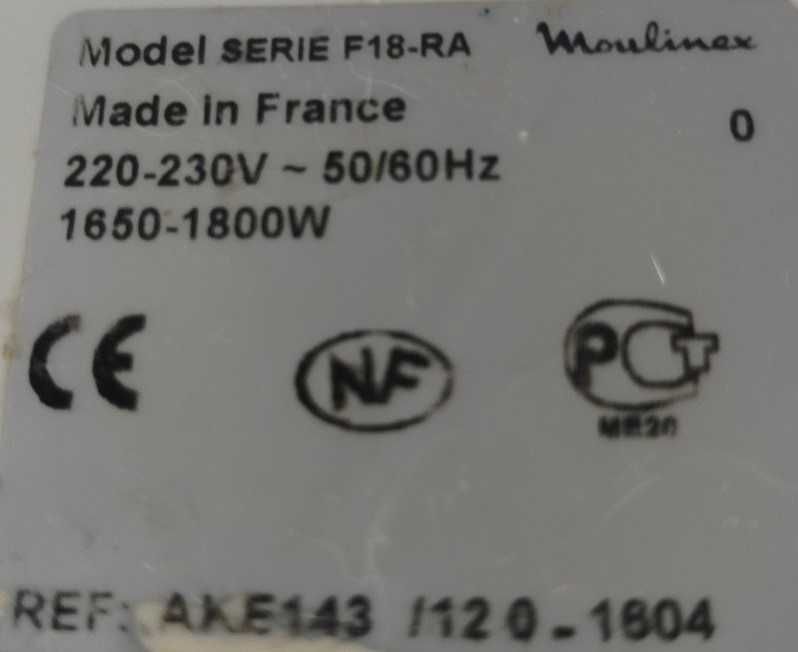 Фритюрниця Moulinex Fridelys F18-RA (Made in France)