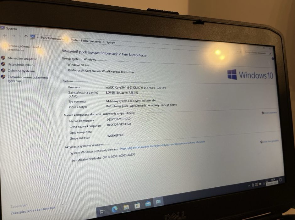 Laptop DELL Latitude E5430 Windows 10