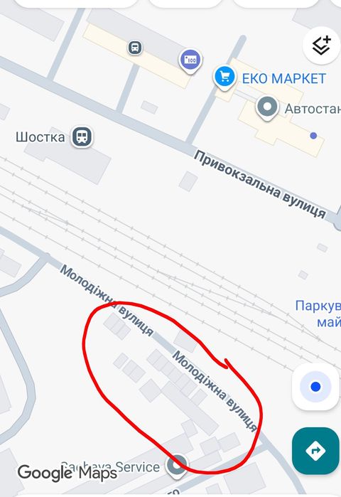 Гараж напротив ж/д