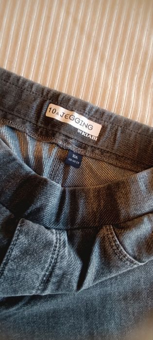 Leggings ganga cinza. Menina 10 Anos
