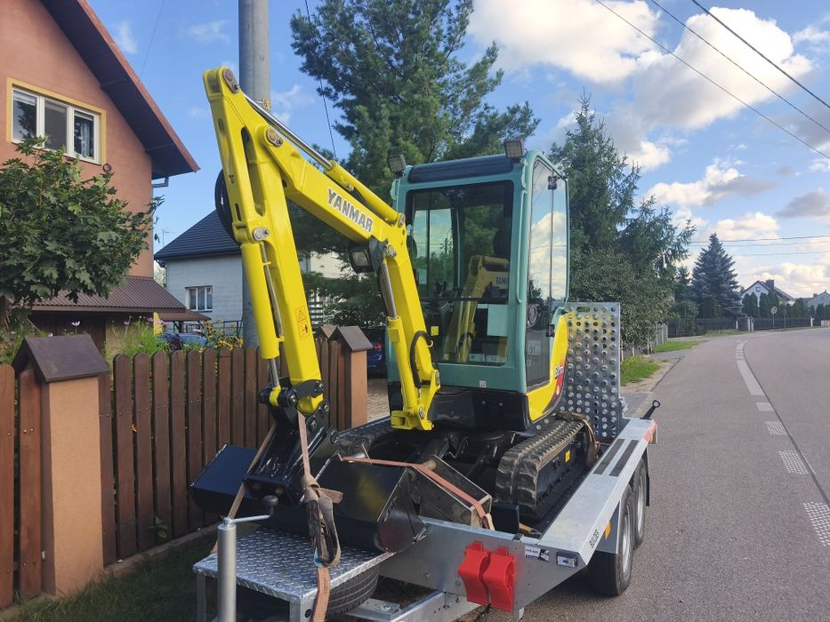 Wynajem minikoparka  Yanmar SV17