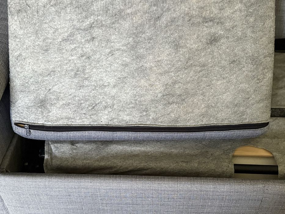 Kanapa rozkladana popiel