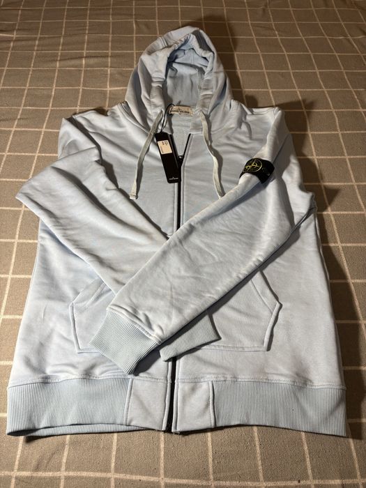 Блакитна кофта Stone Island