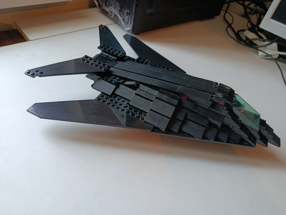 F 117 lego analog stealth aircraft