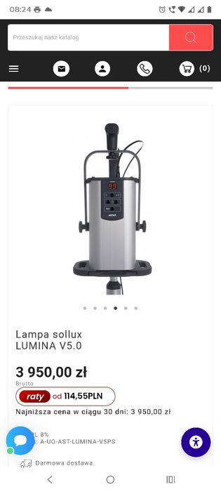 Lampa sollux LUMINA V5.0
