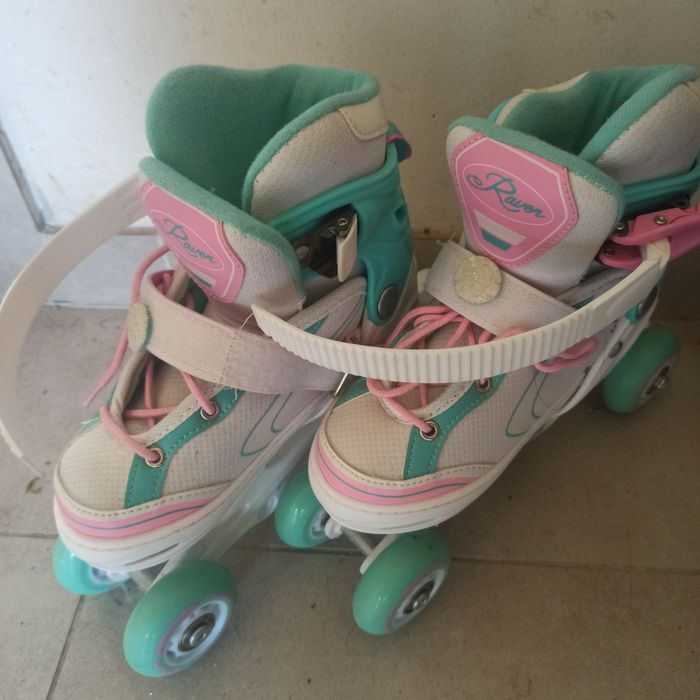 Wrotki Regulowane RAVEN Lia Mint 30-33