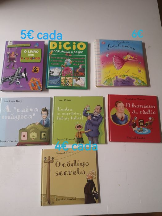 Livros infantis vários autores