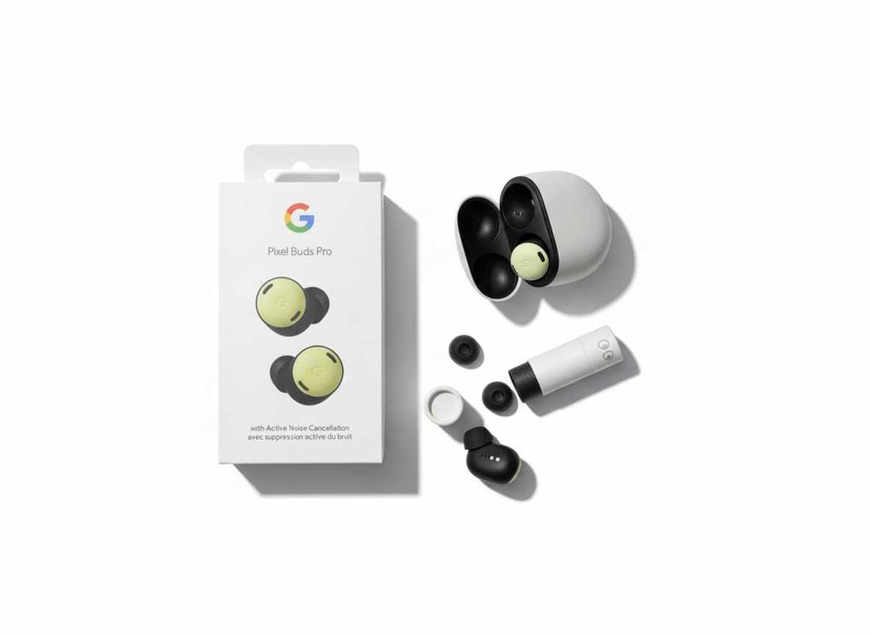 Google Pixel Buds Pro Lemongrass | Estado Impecável | Higienizados