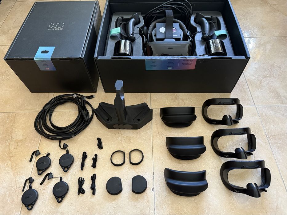 VR - Valve Index Completo + Extras | Como Novo