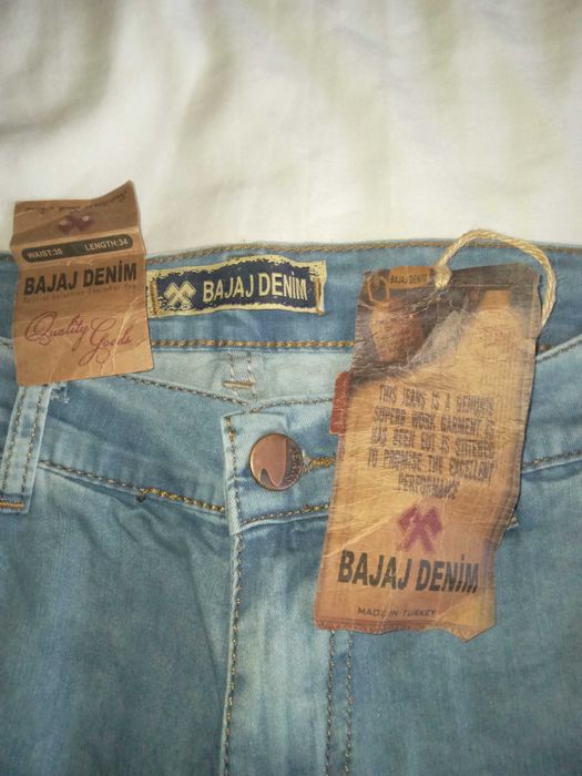 Джинси нові тонкі BAJAJ DENIM розмір 30 за 800 грн