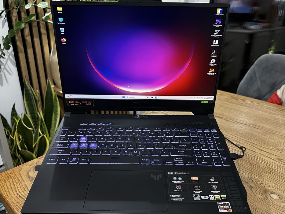 Asus TUF A15 32 GB RAM 1TB Ryzen 7 RTX 4060 Gwarancja