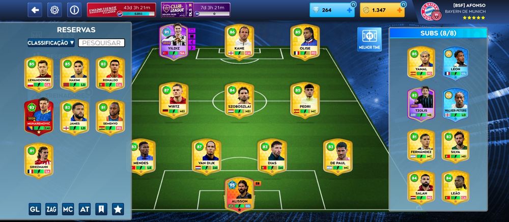Conta de dls  5 estrela