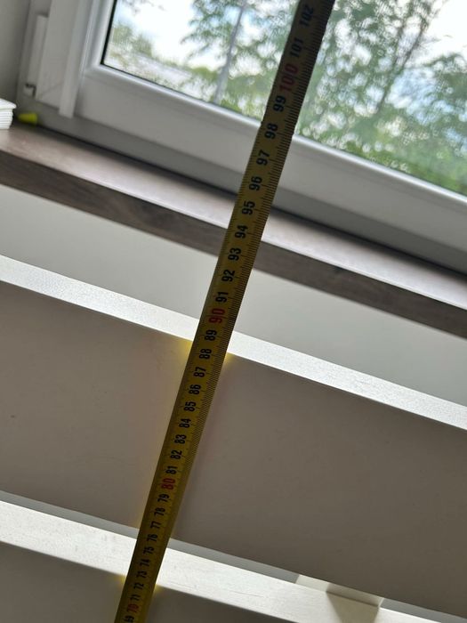 Łóżko żebrowe białe
