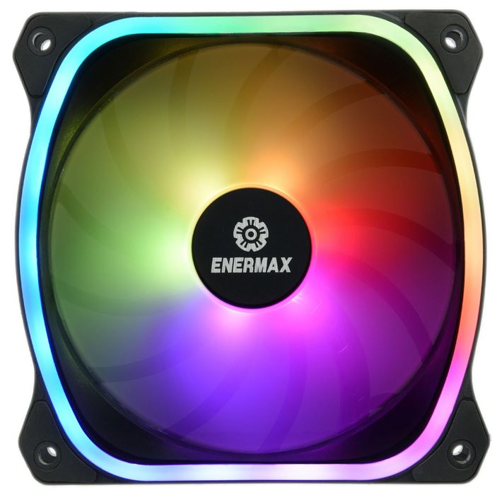 Wentylator 120Mm Enermax Ucsquargba12P-Aqfa Black