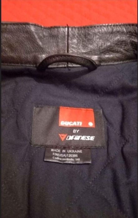 Antigo Casaco Pele Ducati (Dainese) de Coleção  (Edição Limitada) RARO