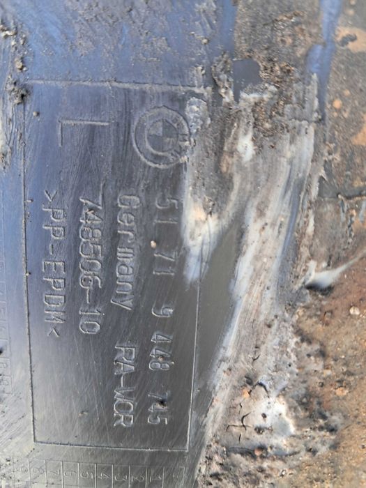 Plásticos resguardo cava de roda Torpedo BMW Serie 3 G20 G21