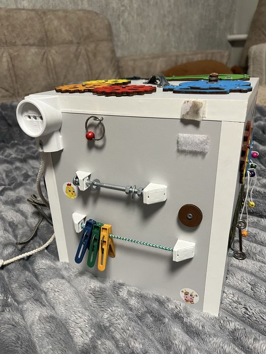 Бизикуб  детский 34*34*34