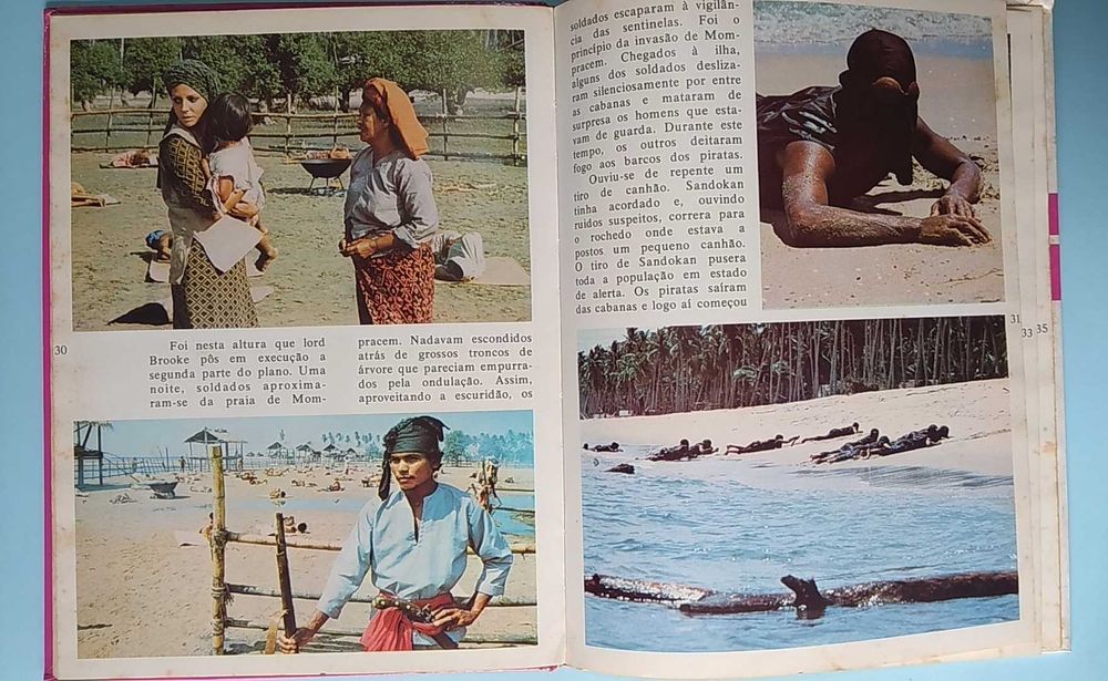 Sandokan : O Tigre da Malásia - Edições RTP , 1976 Fotonovela da série