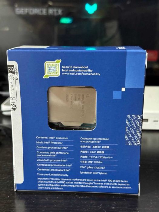 Processador Intel Core i7 13700K 16-Core NOVO LACRADO C/ garantia