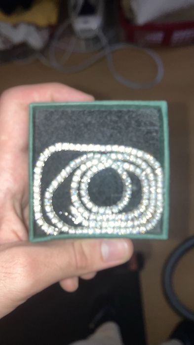 Corrente Prata 925 + zirconia