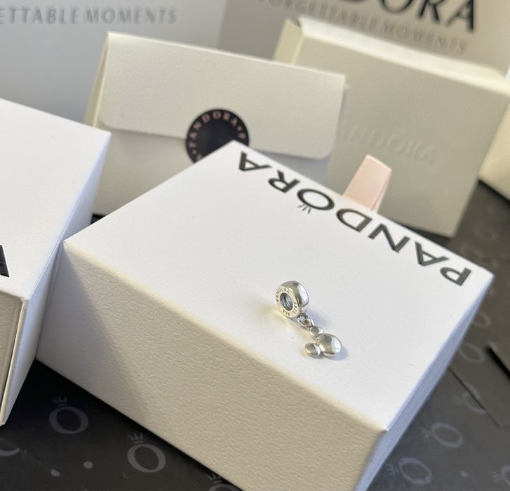 Серебряный шарм Pandora s925 ale Микки Маус
