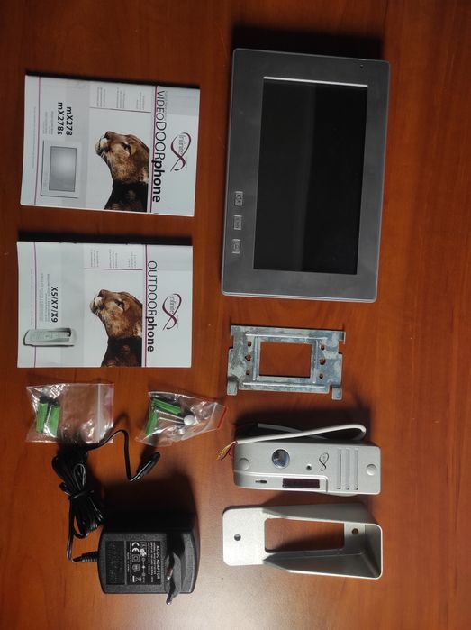 Видеодомофон цветной 7 " Infinitex МХ278 с кнопкой вызова рабочий б/у