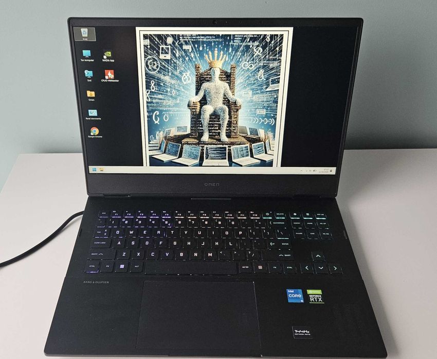 Klasyk od HP Omen 16.1" /i5-12500H/RTX 3050Ti/SSD/16GB RAM/Win11
