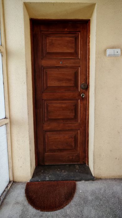 Maçaneta porta latão