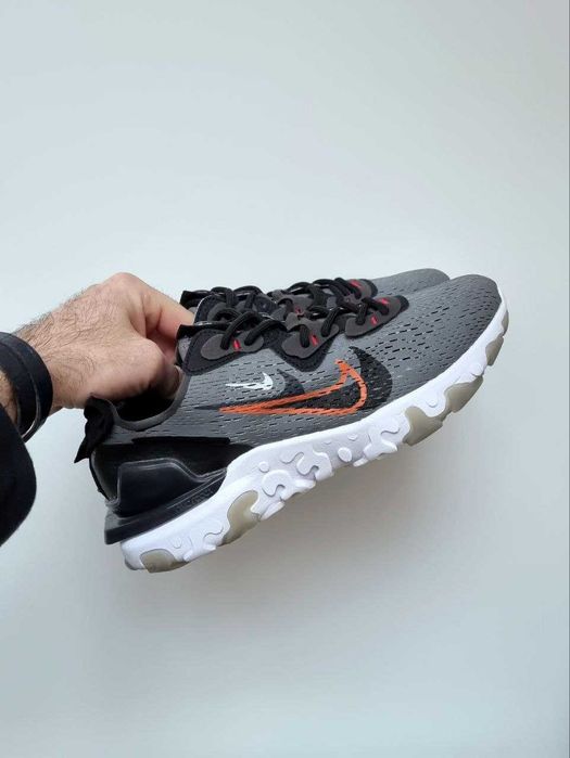Чоловічі кросівки Nike React Vision "Grey" Розміри 40-45