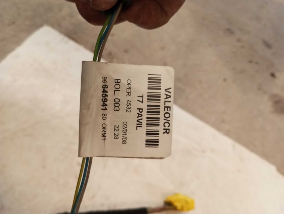 Cablagem do Teto / Fitas Elétricas Plafonier Peugeot 308 I (9664594180)